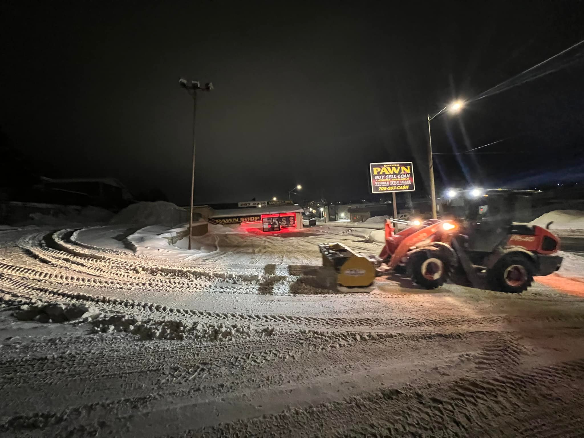 MDG Landscaping Snow Removal Commercial Tractor