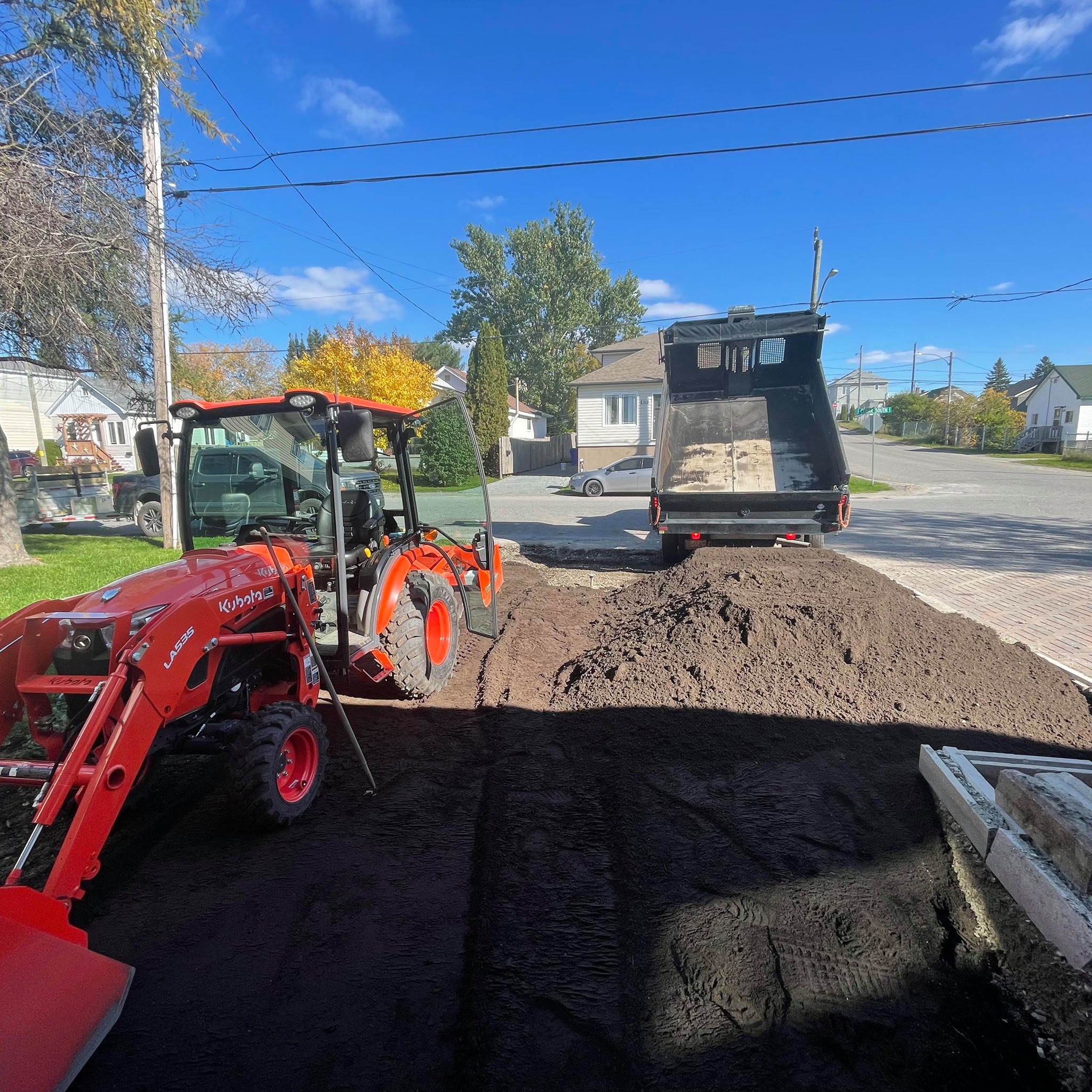 MDG Landscaping driveway job